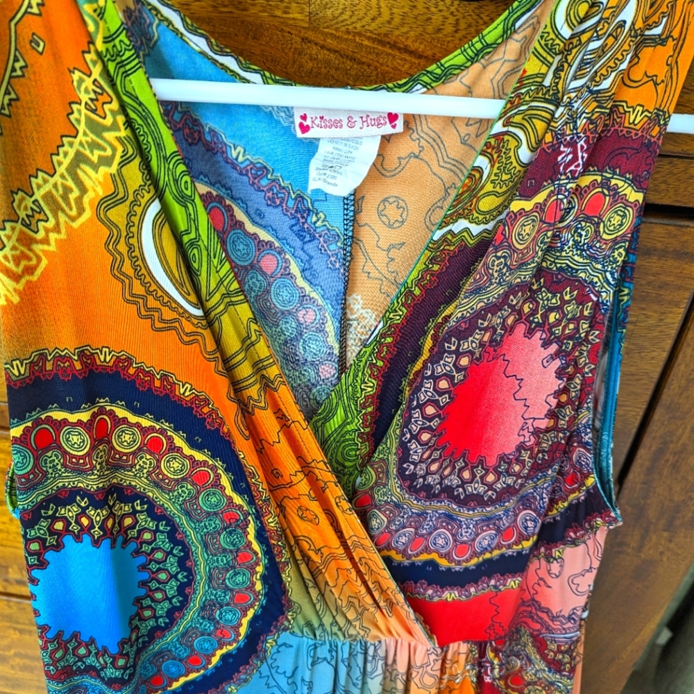 Long summer dress XL